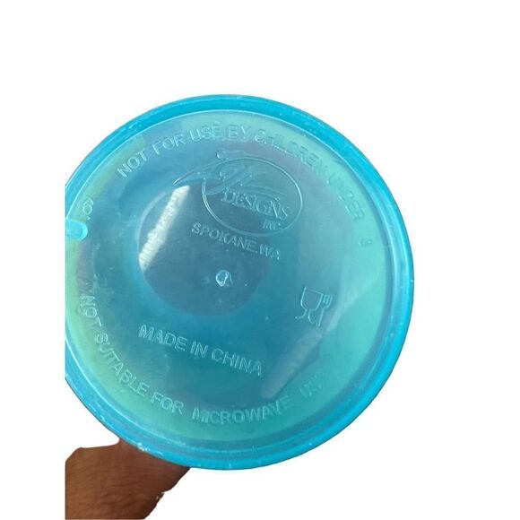 Vtg Disney Winnie the Pooh Bear Travel Water Bottle Tumbler Drink Cup 8." - Picture 7 of 11